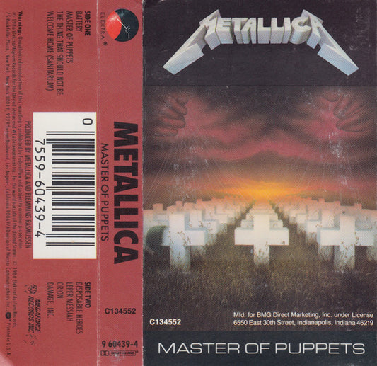 Metallica : Master Of Puppets (Album,Club Edition)