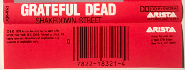 Grateful Dead, The : Shakedown Street (Album,Reissue)
