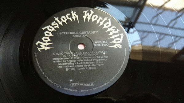 Kreator : Terrible Certainty (LP,Album)