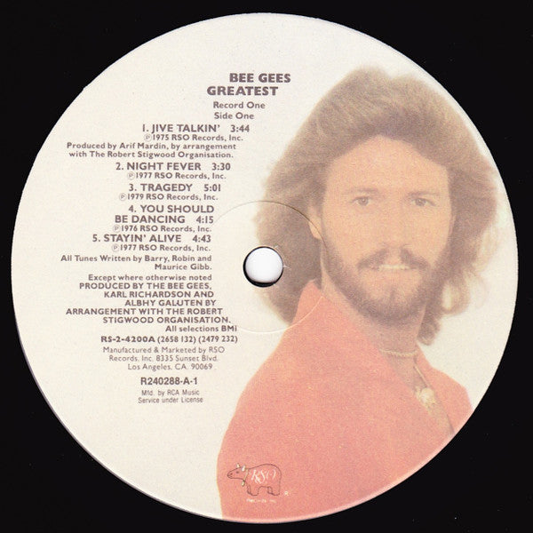 Bee Gees : Greatest (LP,Compilation,Club Edition)