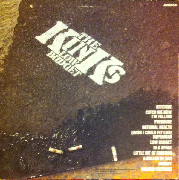 Kinks, The : Low Budget (LP,Album,Club Edition)