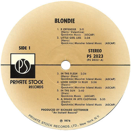 Blondie : Blondie (LP,Album)