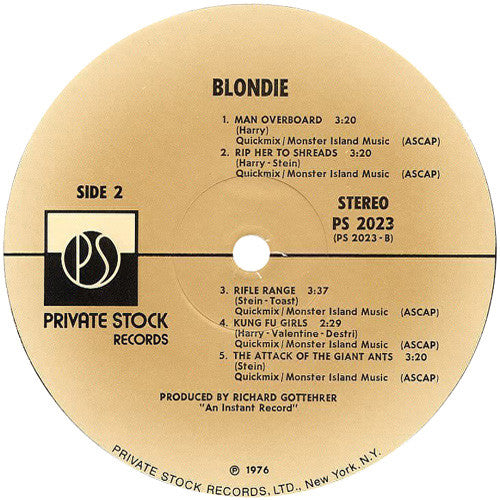 Blondie : Blondie (LP,Album)