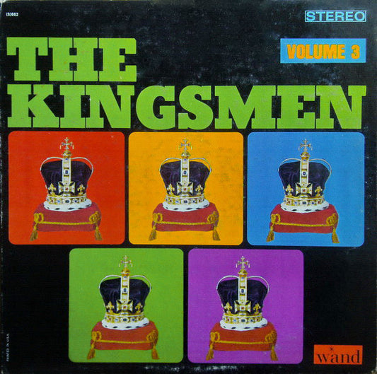 Kingsmen, The : The Kingsmen Volume 3 (LP,Album,Stereo)