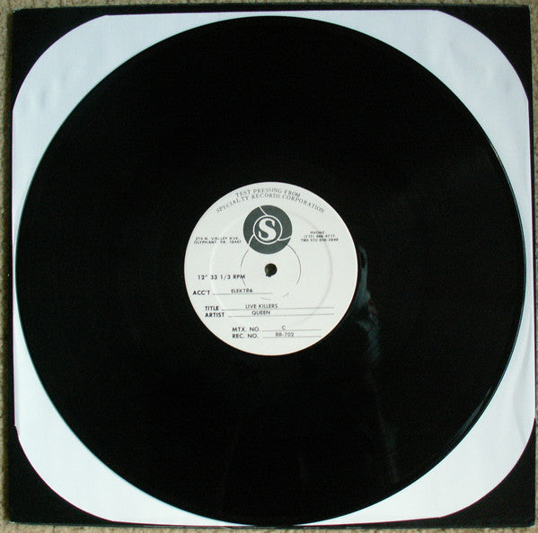 Queen : Live Killers (LP,Album,Test Pressing)