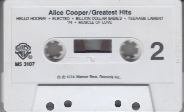 Alice Cooper : Greatest Hits (Compilation,Club Edition)