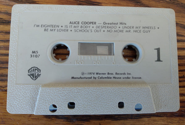 Alice Cooper : Greatest Hits (Compilation,Club Edition)
