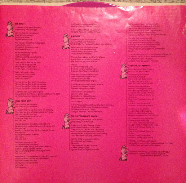 Fabulous Poodles : Mirror Stars (LP,Compilation,Promo)