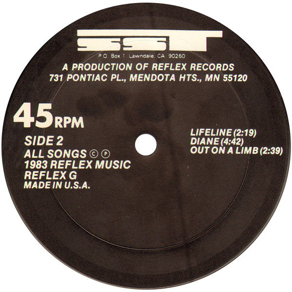 Hüsker Dü : Metal Circus (12",EP,45 RPM)