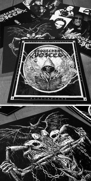 Master Of Cruelty / Fetid Zombie / Nocturnized / Vomit Church : Sepulchral Voices (LP,Limited Edition)