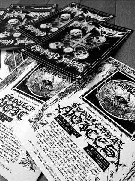 Master Of Cruelty / Fetid Zombie / Nocturnized / Vomit Church : Sepulchral Voices (LP,Limited Edition)