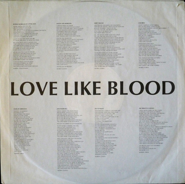 Love Like Blood : Flags Of Revolution (LP,Album)