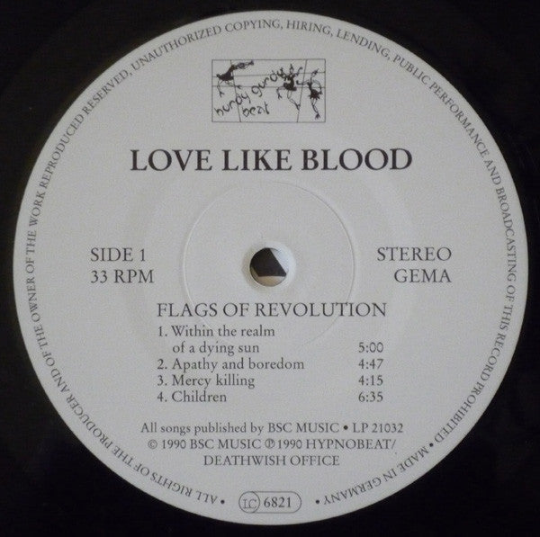Love Like Blood : Flags Of Revolution (LP,Album)