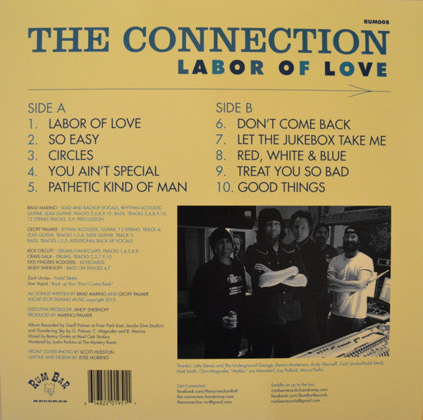 Connection, The : Labor Of Love (LP,Album)