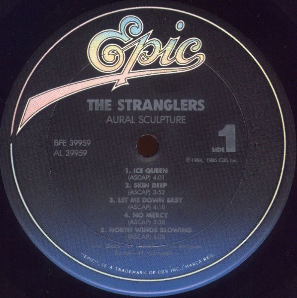 Stranglers, The : Aural Sculpture (LP,Album,Stereo)