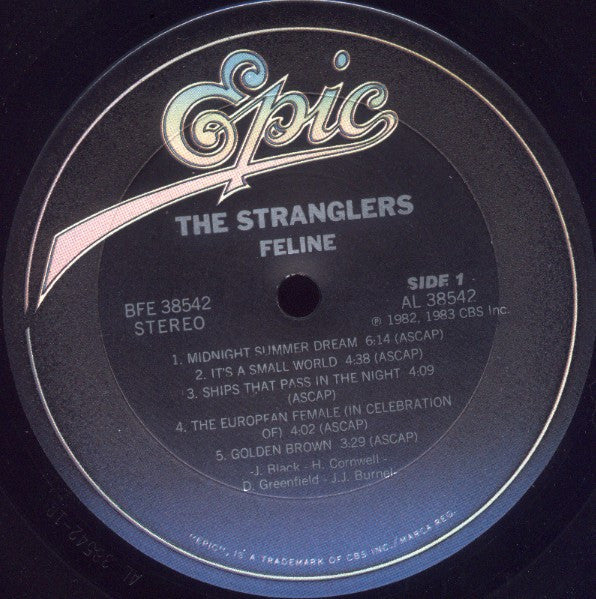 Stranglers, The : Feline (LP,Album)