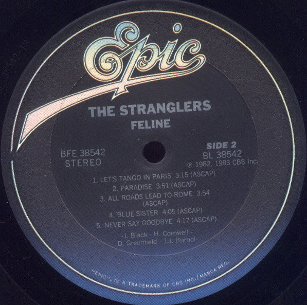 Stranglers, The : Feline (LP,Album)