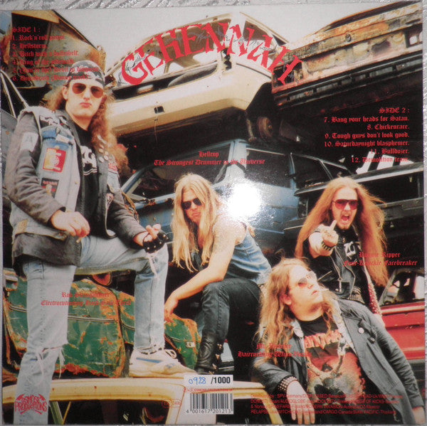 Gehennah : King Of The Sidewalk (LP,Album,Numbered)