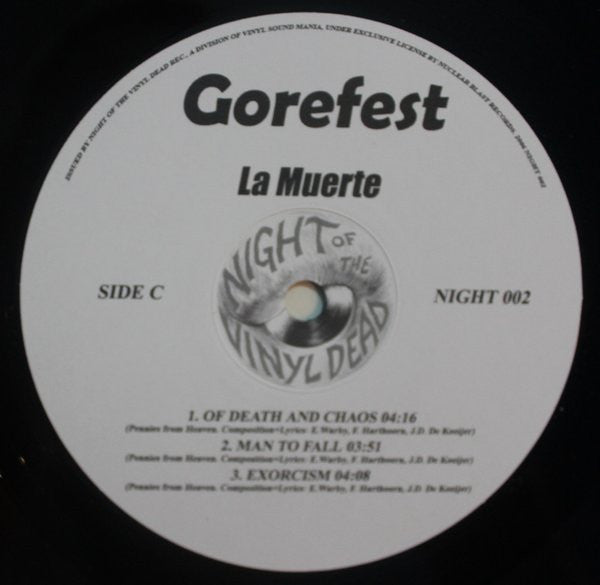 Gorefest : La Muerte (LP,Album,Limited Edition,Numbered)