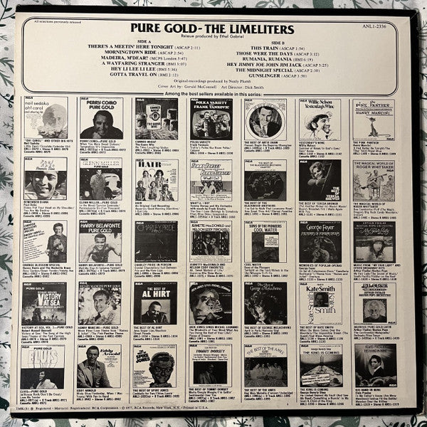Limeliters, The : Pure Gold (LP,Compilation)