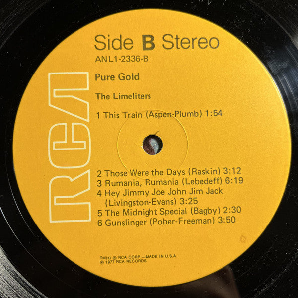 Limeliters, The : Pure Gold (LP,Compilation)