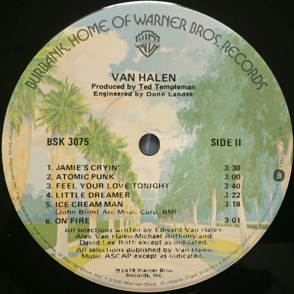 Van Halen : Van Halen (LP,Album)