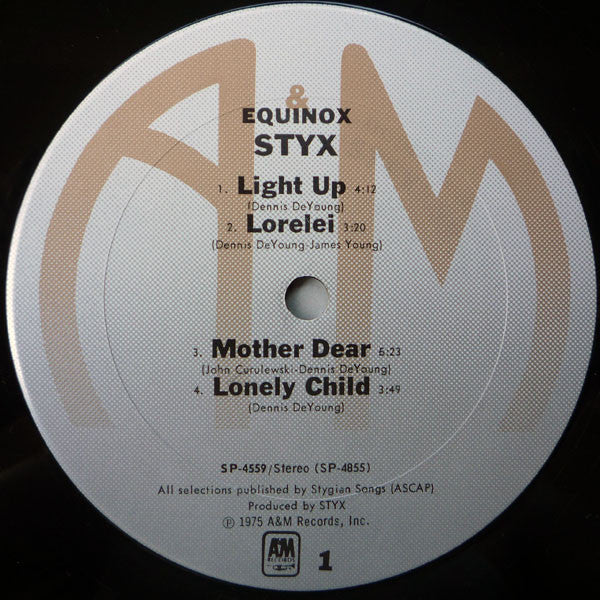Styx : Equinox (LP,Album)