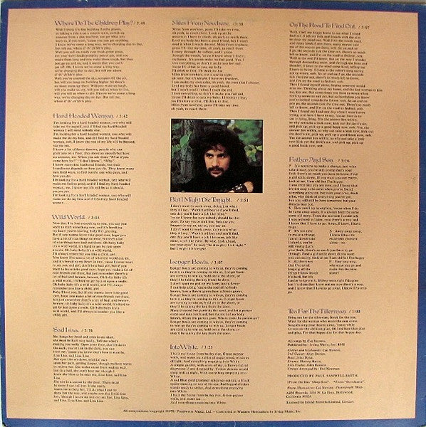 Cat Stevens : Tea For The Tillerman (LP,Album,Stereo)