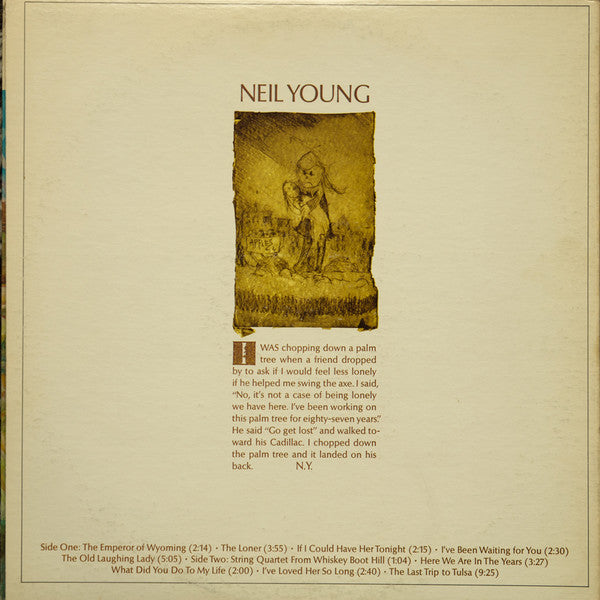 Neil Young : Neil Young (LP,Album,Repress,Stereo)