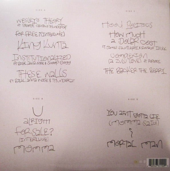 Kendrick Lamar : To Pimp A Butterfly (LP,Album)