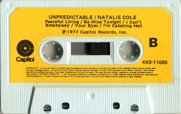 Natalie Cole : Unpredictable (Album)