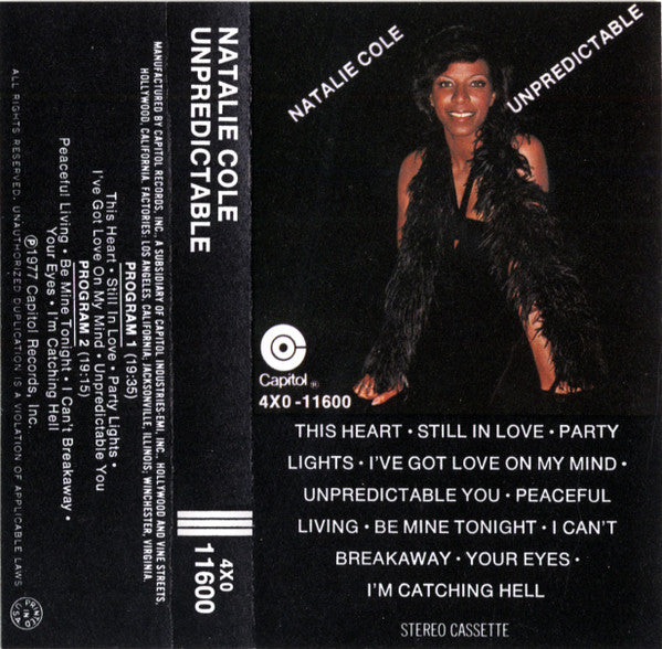 Natalie Cole : Unpredictable (Album)
