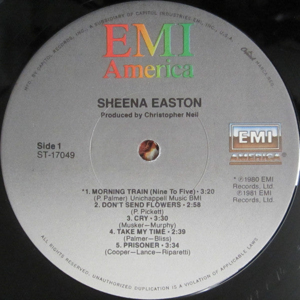 Sheena Easton : Sheena Easton (LP,Album)