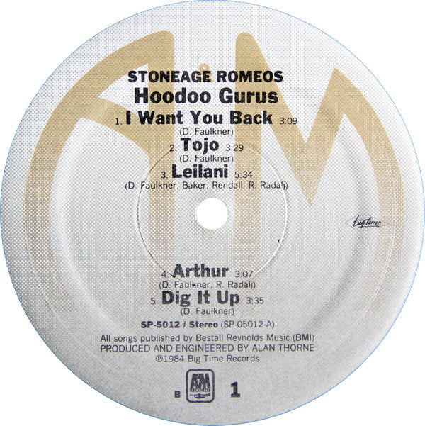 Hoodoo Gurus : Stoneage Romeos (LP,Album)