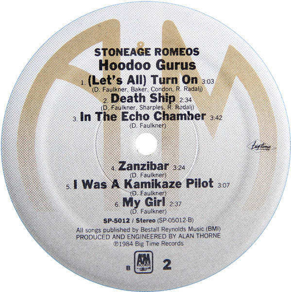 Hoodoo Gurus : Stoneage Romeos (LP,Album)