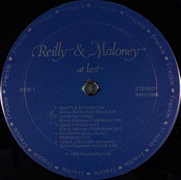 Reilly & Maloney : At Last (LP,Album,Stereo)