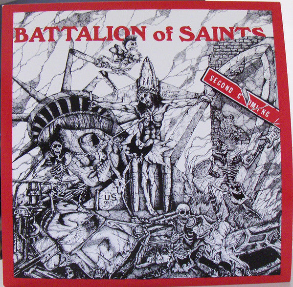 Battalion Of Saints : Second Coming (LP,Album,Partially Unofficial,Reissue)
