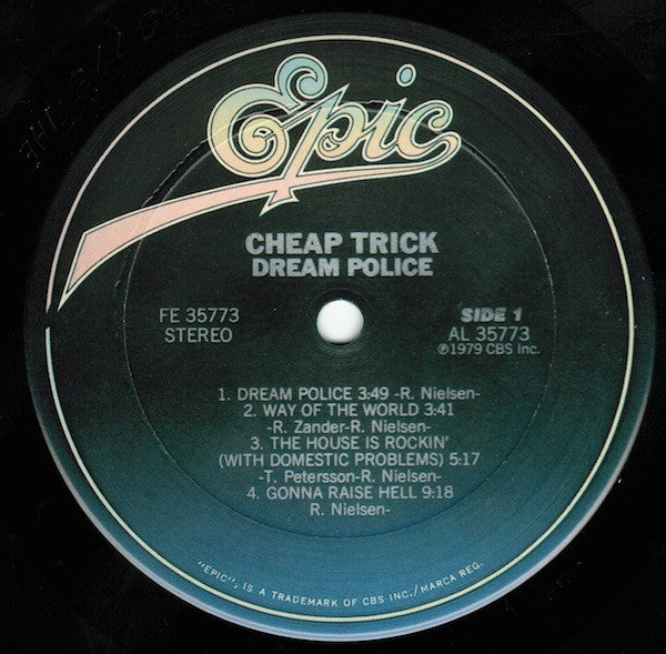 Cheap Trick : Dream Police (LP,Album)