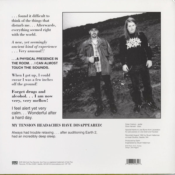 Earth (2) : Earth 2 - Special Low Frequency Version (LP,Album,Repress)