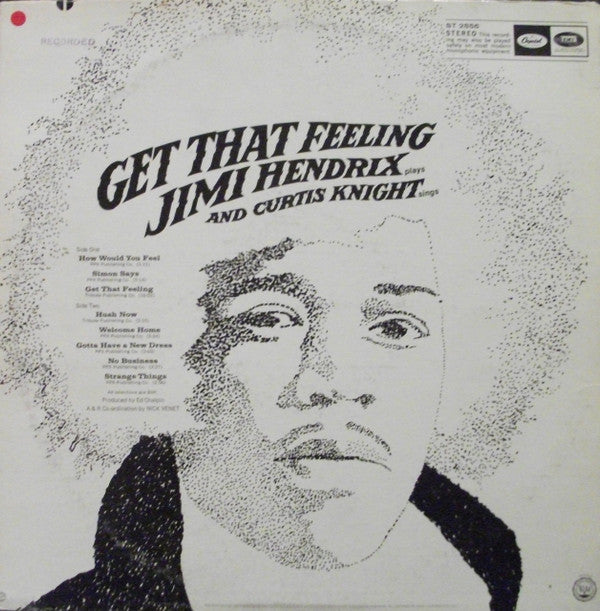 Jimi Hendrix And Curtis Knight : Get That Feeling (LP,Album,Stereo)