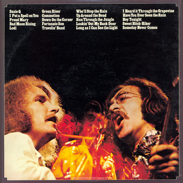 Creedence Clearwater Revival Featuring John Fogerty : Chronicle - The 20 Greatest Hits (LP,Compilation)