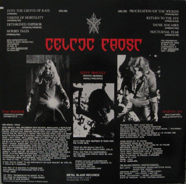 Celtic Frost : Morbid Tales (LP,Album)