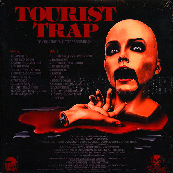 Pino Donaggio : Tourist Trap (Original Motion Picture Soundtrack) (LP,Album,Reissue)