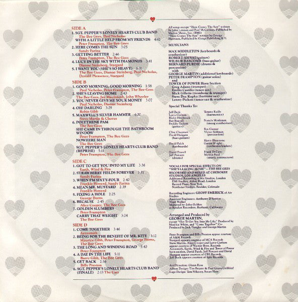 Various : Sgt. Pepper's Lonely Hearts Club Band (LP,Album)
