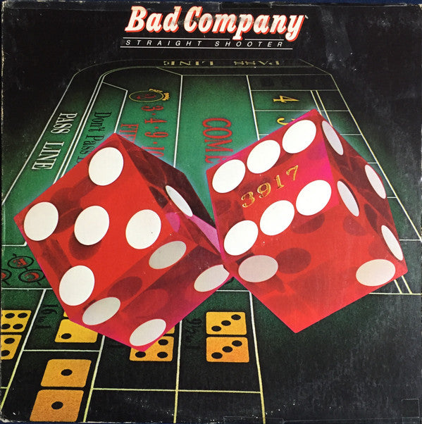 Bad Company (3) : Straight Shooter (LP,Album,Stereo)
