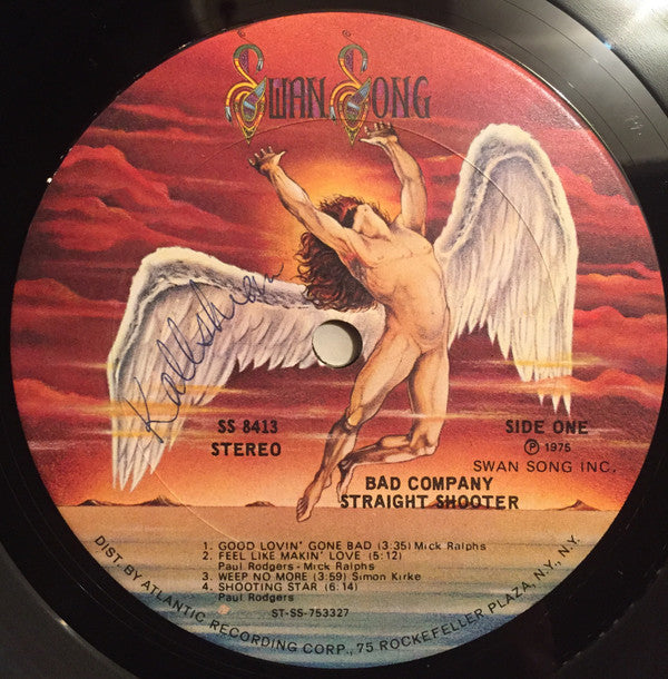 Bad Company (3) : Straight Shooter (LP,Album,Stereo)