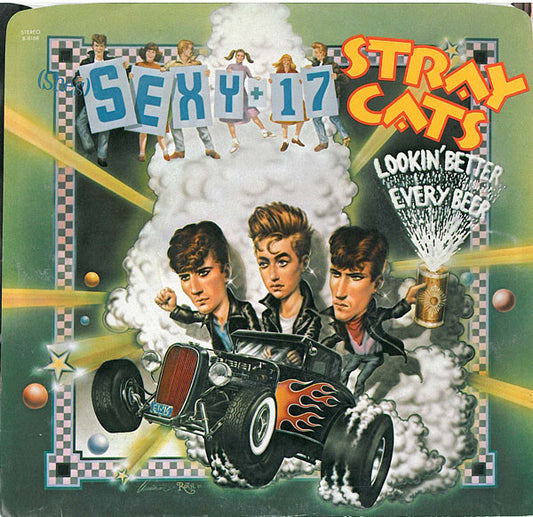 Stray Cats : (She's) Sexy + 17 (7",45 RPM,Single)