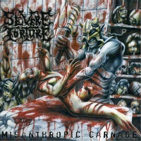 Severe Torture : Misanthropic Carnage (LP,Album,Limited Edition,Reissue)