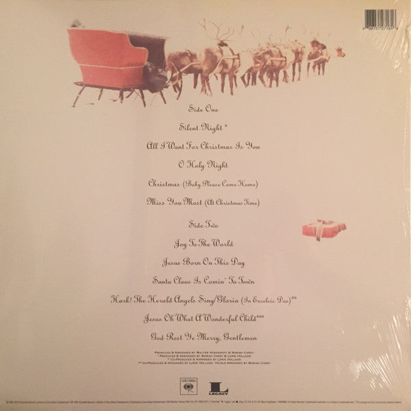 Mariah Carey : Merry Christmas (LP,Album,Limited Edition,Reissue)