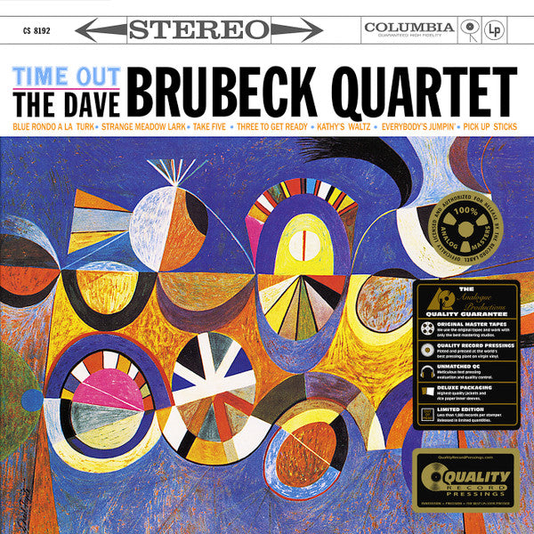 Dave Brubeck Quartet, The : Time Out (LP,Album,Limited Edition,Reissue,Stereo)
